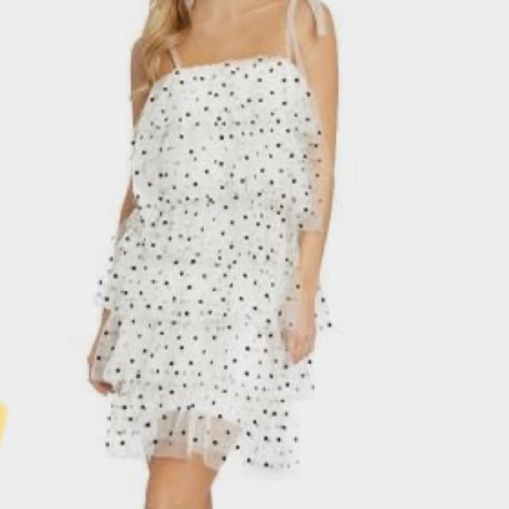 Gorgeous polka dot skirt dress size 7